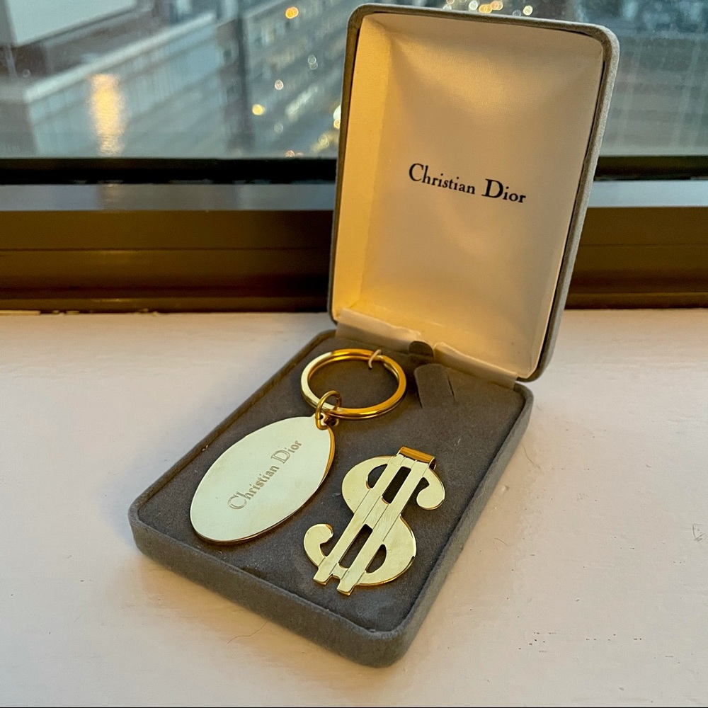Christian Dior Vintage Keychain Set